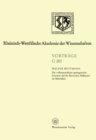 Image for Die volkssprachliche apologetische Literatur auf der Iberischen Halbinsel im Mittelalter: 284. Sitzung am 18. April 1984 in Dusseldorf : 282