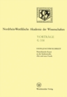 Image for Manichaische Kunst an der Seidenstrae: Alte und neue Funde: 378. Sitzung am 23. November 1994 in Dusseldort