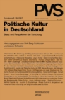 Image for Politische Kultur in Deutschland: Bilanz und Perspektiven der Forschung