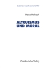Image for Altruismus Und Moral