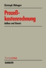 Image for Prozekostenrechnung: Aufbau Und Einsatz.