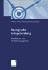 Image for Strategische Anlageberatung: Assetklassen und Portfoliomanagement