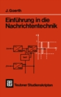 Image for Einfuhrung in Die Nachrichtentechnik