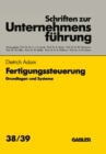 Image for Fertigungssteuerung: Grundlagen Und Systeme
