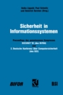 Image for Sicherheit in Informationssystemen: Proceedings des gemeinsamen Kongresses SECUNET&#39;91 - Sicherheit in netzgestutzten Informationssystemen (des BIFOA) und 2. Deutsche Konferenz uber Computersicherheit (des BSI)