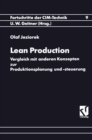 Image for Lean Production: Vergleich mit anderen Konzepten zur Produktionsplanung und -steuerung