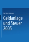 Image for Geldanlage und Steuer 2005