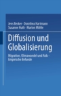 Image for Diffusion und Globalisierung: Migration, Klimawandel und Aids - Empirische Befunde