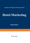 Image for Hotel-marketing: Strategien, Marketing-mix, Planung, Kontrolle