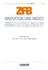 Image for Innovation und Absatz : 2