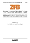 Image for Finanzmanagement 1999