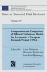 Image for Computation and Comparison of Efficient Turbulence Models for Aeronautics — European Research Project ETMA