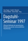 Image for Dagstuhl-Seminar 1997: Effiziente Methoden der geometrischen Modellierung und der wissenschaftlichen Visualisierung