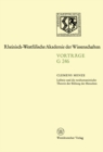 Image for Leibniz und die neuhumanistische Theorie der Bildung des Menschen: 247. Sitzung am 19. Marz 1980 in Dusseldorf