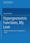 Image for Hypergeometric Functions, My Love