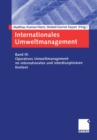 Image for Internationales Umweltmanagement: Band Iii: Operatives Umweltmanagement Im Internationalen Und Interdisziplinaren Kontext