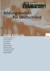 Image for Bildungsbericht fur Deutschland: Erste Befunde