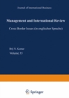 Image for Euro-Asian Management and Business I: Cross-border Issues