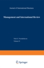 Image for Management and International Review: Can Multinationals Bridge the Gap Between Global and Local?