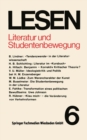 Image for Literatur und Studentenbewegung: Eine Zwischenbilanz