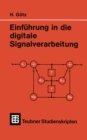 Image for Einfuhrung in Die Digitale Signalverarbeitung