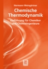 Image for Chemische Thermodynamik: Einfuhrung fur Chemiker und Chemieingenieure