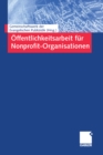 Image for Offentlichkeitsarbeit fur Nonprofit-Organisationen.