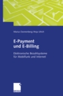 Image for E-Payment und E-Billing: Elektronische Bezahlsysteme fur Mobilfunk und Internet