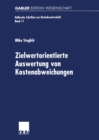 Image for Zielwertorientierte Auswertung von Kostenabweichungen