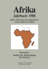 Image for Afrika Jahrbuch 1988: Politik, Wirtschaft und Gesellschaft in Afrika sudlich der Sahara
