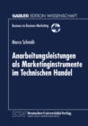 Image for Anarbeitungsleistungen als Marketinginstrumente im Technischen Handel.
