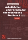 Image for Arbeitshilfen Und Formeln Fur Das Technische Studium 3: Fertigung