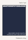 Image for Emotionspsychologie: Grundri einer exakten Wissenschaft der Gefuhle