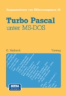 Image for Turbo Pascal Unter Ms-dos