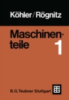 Image for Maschinenteile: Teil 1