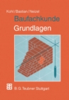 Image for Baufachkunde: Grundlagen