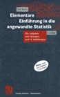 Image for Elementare Einfuhrung in Die Angewandte Statistik