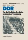 Image for DDR — Von der friedlichen Revolution zur deutschen Vereinigung
