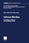 Image for Software-Metriken: Entwicklungen, Werkzeuge und Anwendungsverfahren