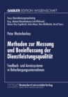 Image for Methoden Zur Messung Und Beeinflussung Der Dienstleistungsqualitat: Feedback- Und Anreizsysteme in Beherbergungsunternehmen.