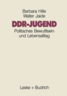 Image for DDR-Jugend: Politisches Bewutsein und Lebensalltag