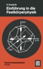 Image for Einfuhrung in die Festkorperphysik