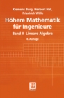 Image for Hohere Mathematik fur Ingenieure: Band II Lineare Algebra