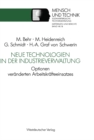 Image for Neue Technologien in der Industrieverwaltung: Optionen veranderten Arbeitskrafteeinsatzes