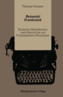 Image for Reiseziel Frankreich: Deutsche Reiseliteratur vom Barock bis zur Franzosischen Revolution