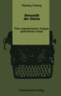 Image for Semantik der Deixis: Eine organismische Analyse sprachlicher Deixis