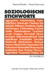 Image for Soziologische Stichworte: Ein Handbuch.