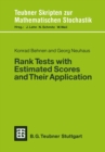 Image for Rank Tests With Estimated Scores and Their Application