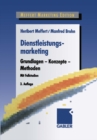 Image for Dienstleistungsmarketing: Grundlagen - Konzepte - Methoden