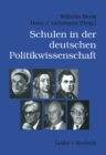 Image for Schulen der deutschen Politikwissenschaft